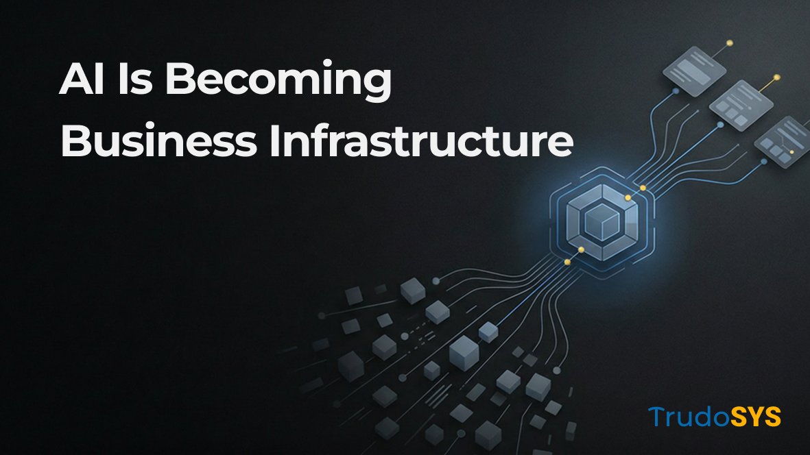 TrudoSys's tweet photo. AI is moving from experimentation to infrastructure for SMEs.

Blog:
 https://t.co/kmODhWC1YZ

#AIUK
 #SmallBusinessTech
 #Automation
 #Innovation
 #DigitalTransformation https://t.co/rfDkkeuMVH