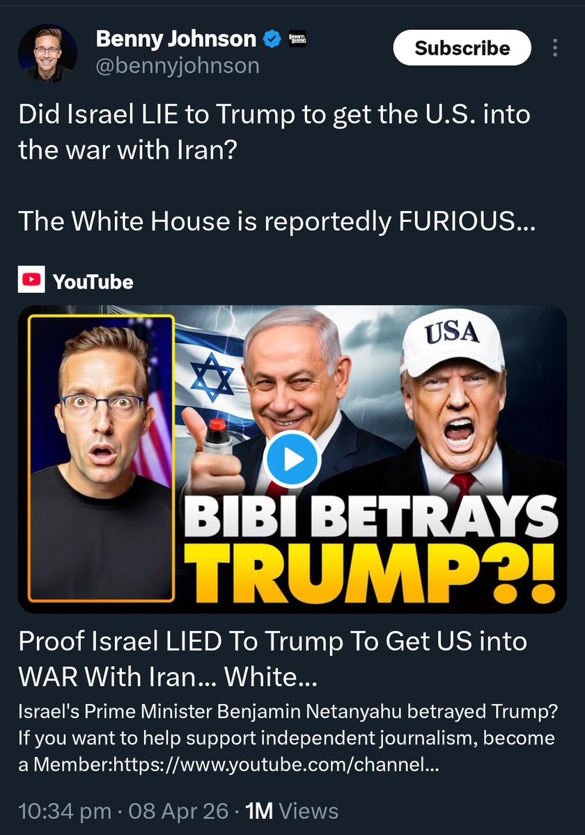 ValiMD's tweet photo. Absolute scenes among Trump's most trusted MAGA backers!
The only conclusion from all this mess - UK/EU and NATO Got VINDICATED!!!
#Trump #Netanayahu #Betrayal https://t.co/tBYpo4iLQS