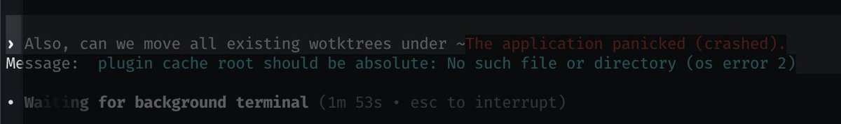 Itayd's tweet photo. Let's write it in Rust, they said.
It's safe and stable, they said. https://t.co/KlhiDfRjbw