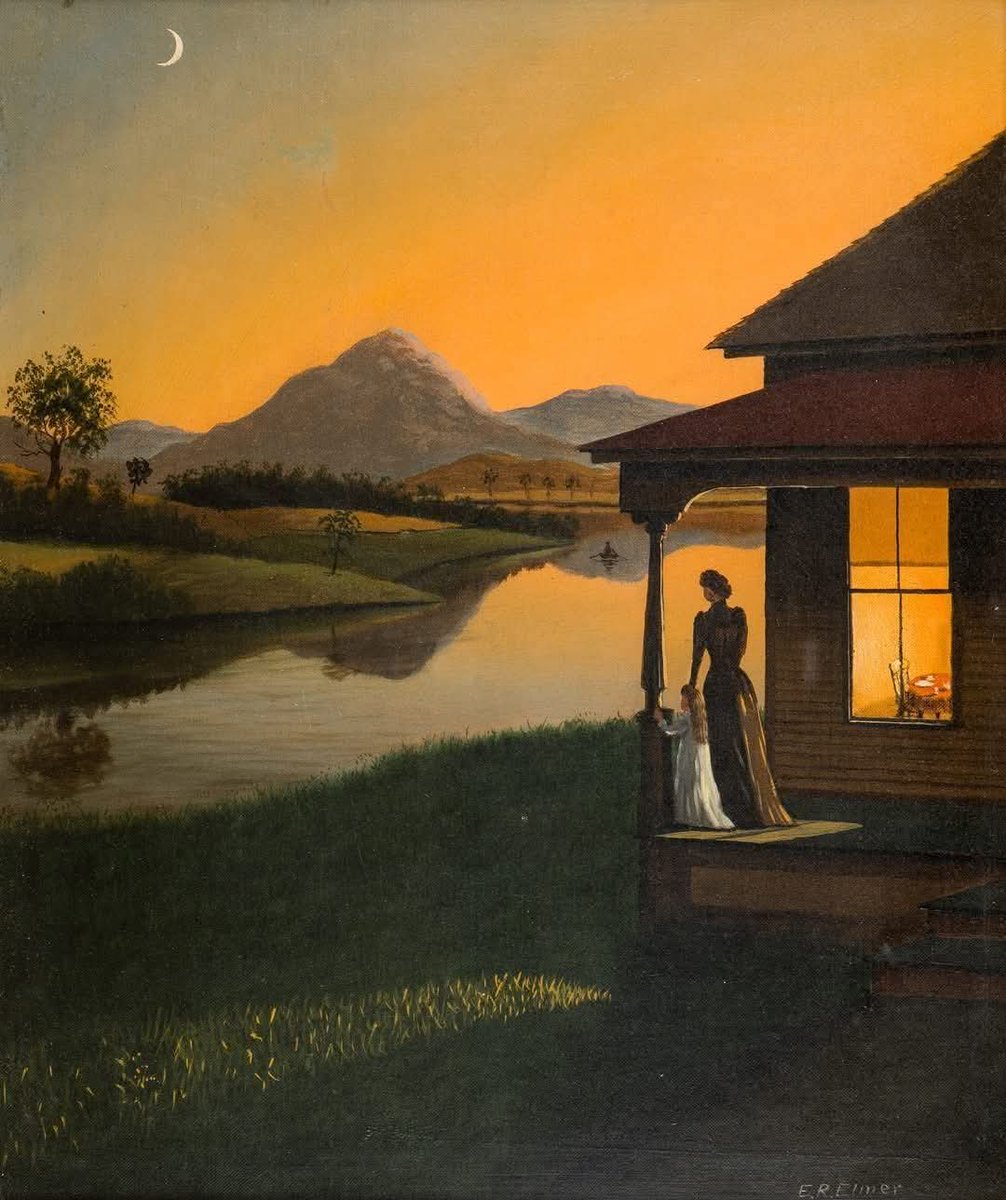 Edwin Romanzo Elmer: ,"An Imaginary Scene" (1892) https://t.co/voYsxnvXPo