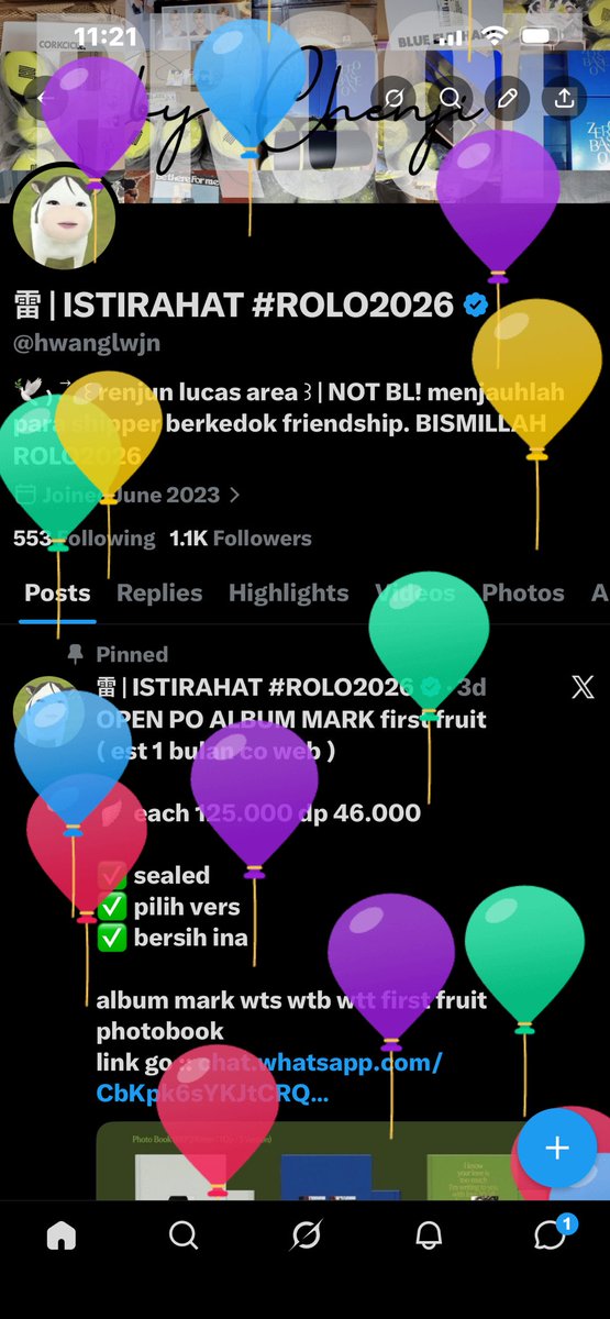 雷 | ISTIRAHAT #ROLO2026 tweet media