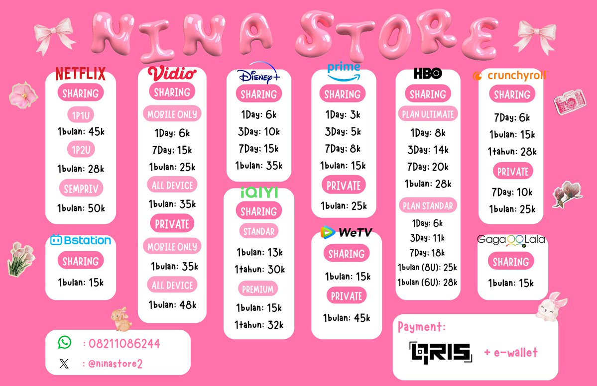 anin store🎀 fast respon on wa, mt after dm‼️ tweet media