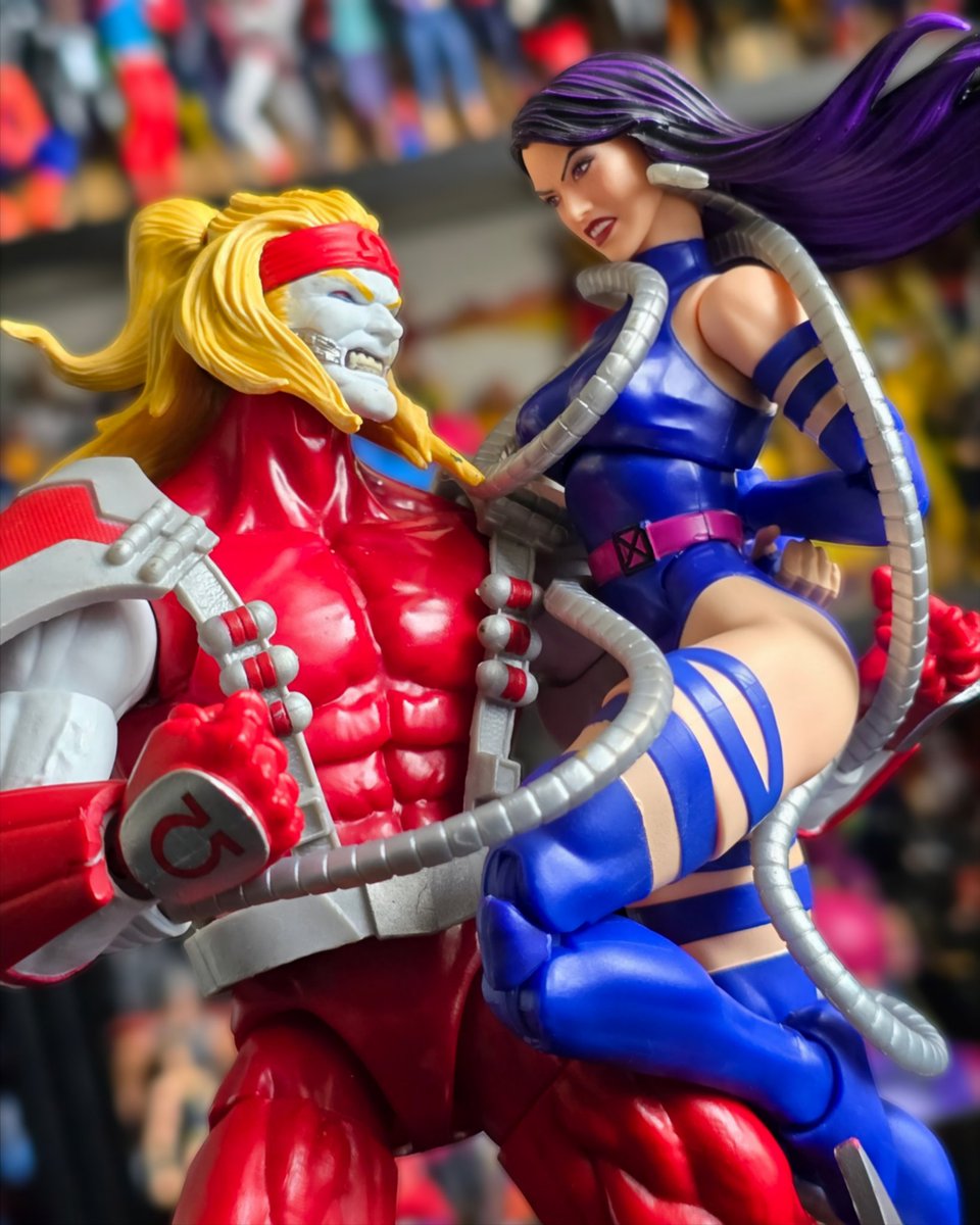 realriorex's tweet image. The rest I'll post on IG tomorrow.

#OmegaRed vs #Psylocke

#marvellegends #xmen