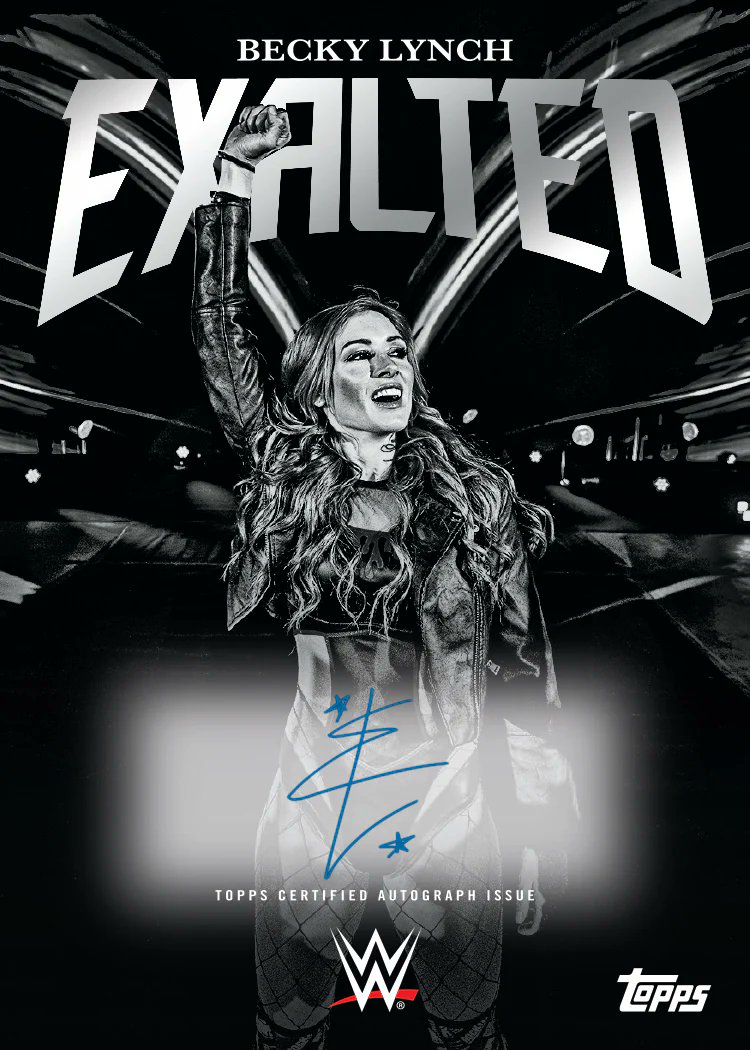 WWE 2025 TOPPS EXALTED HOBBY】 WWEカードの中でもハイエンドな本商品
