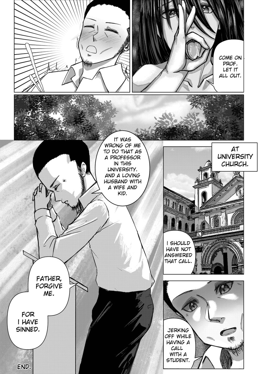 Fireflykun's tweet photo. a scene of a professor
read from right to left https://t.co/MCaNhCjo0m