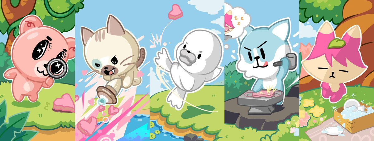 🕑🧸🦊뽀이🐶😸🐺 tweet media