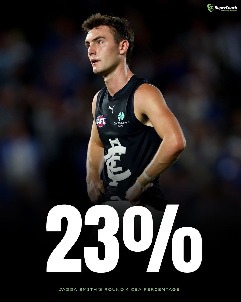 SuperCoach's tweet image. How much will Sam Walsh and Jagga Smith benefit from George Hewett's omission? 👀

#SuperCoach #AFL