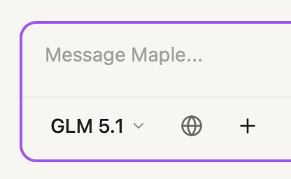 Maple tweet media