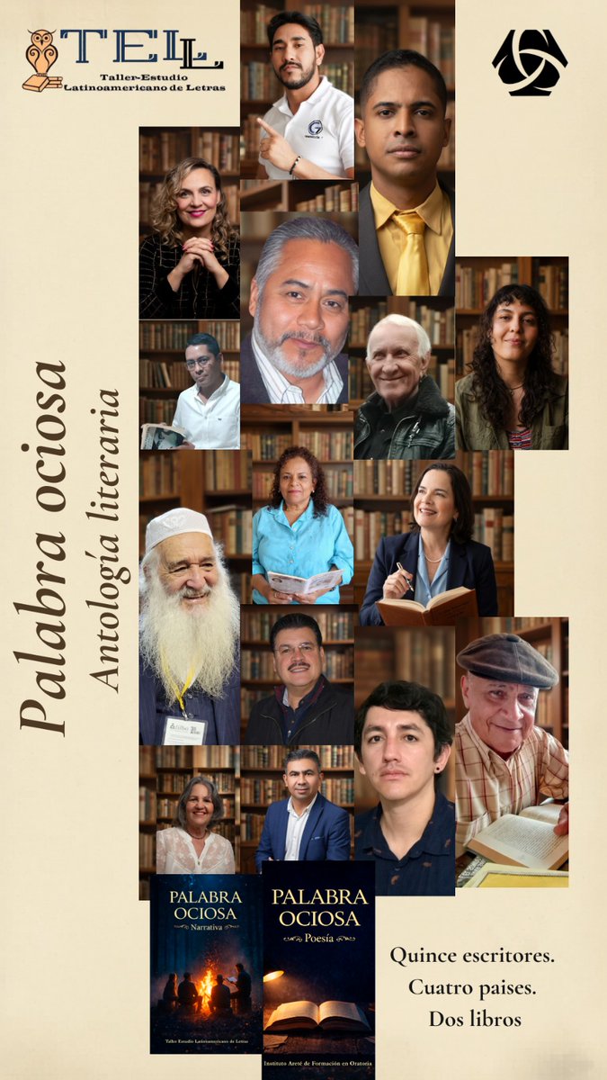 telvzla's tweet photo. Ya estamos listos para la presentación en #Sevilla de Palabra ociosa, disponible en Amazon https://t.co/mPiYFj9Aw1