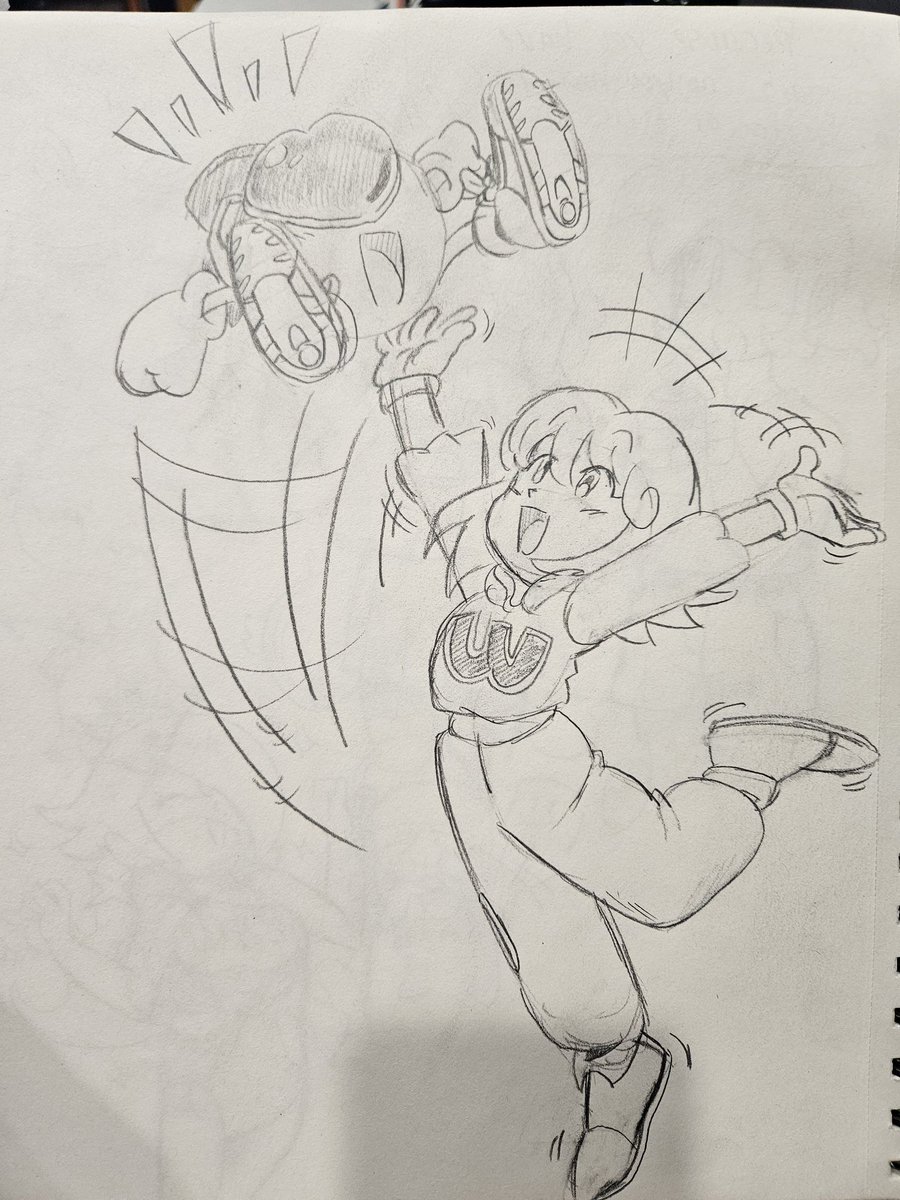 Work Doodle: Pastel and Winbee!

#sketches #konami #twinbee