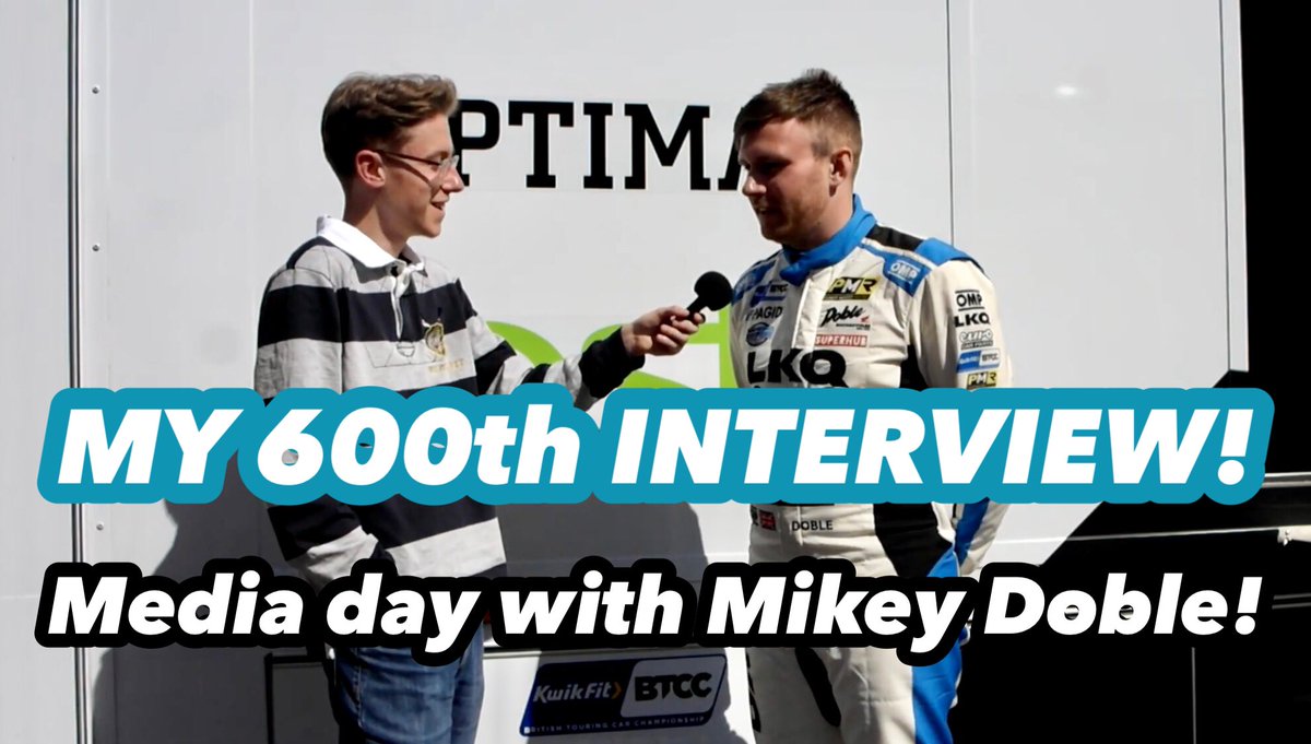hedgeworks78's tweet photo. @BTCC 2026 Media Day interviews out now with: ⬇️ 

@ChrisSmiley22
@cooksport
@AronTaylorSmith
@RickyCollard
@JamesDorlin
@MikeyDoble (MY 600th INTERVIEW!)
@DarylDeLeon_
@RacingRainford
@jasonplato (@PlatoRacing)

Check them out with the link below ⬇️ 
https://t.co/oRJDKycgoo https://t.co/lg3wwOT23n