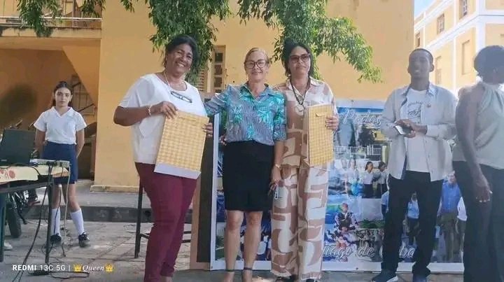 BarbaraCuadro's tweet photo. 🎉🇨🇺 ¡Concluyó el Evento Provincial de Escuelas Pedagógicas en Santiago de Cuba y los resultados fueron extraordinarios! https://t.co/iMG5yD9ixN