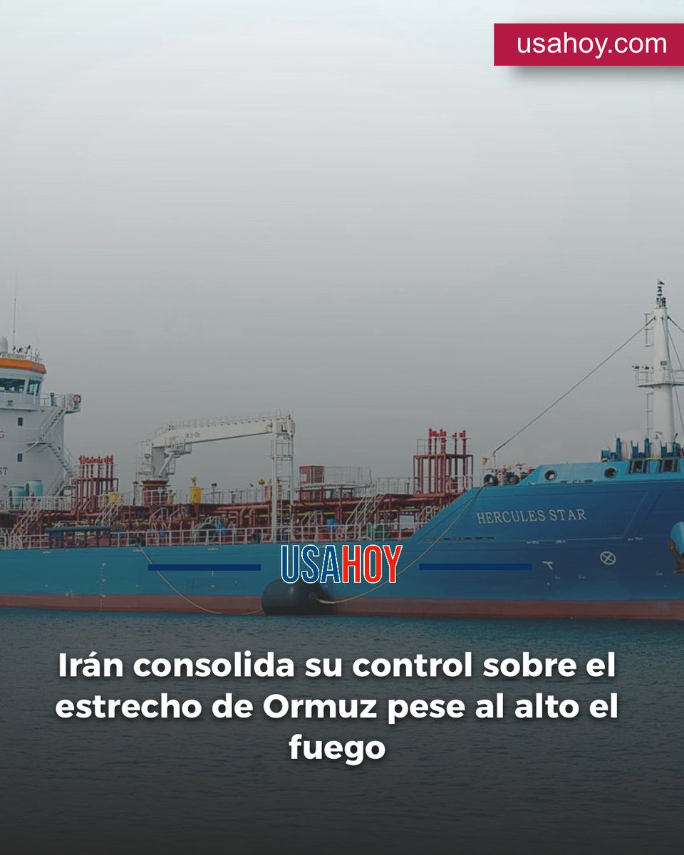usahoy_'s tweet photo. Teherán ha impuesto nuevas restricciones y peajes al tráfico marítimo en la vital vía energética, pese a la tregua acordada con EE. UU., generando preocupación global. #USAhoy
https://t.co/nOV0fRdf7A https://t.co/GO94rTaKzB