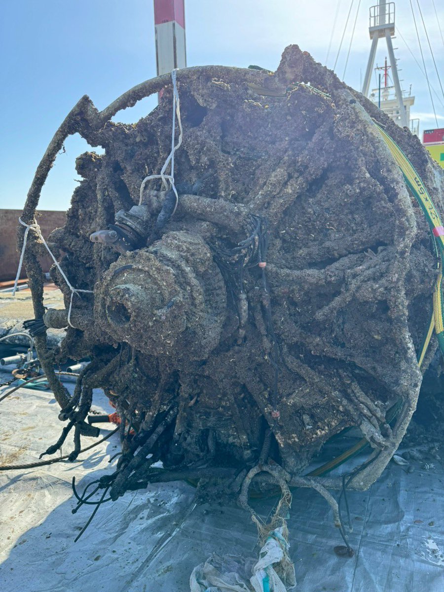 紫電改・林大尉機を引き揚げる会 tweet media