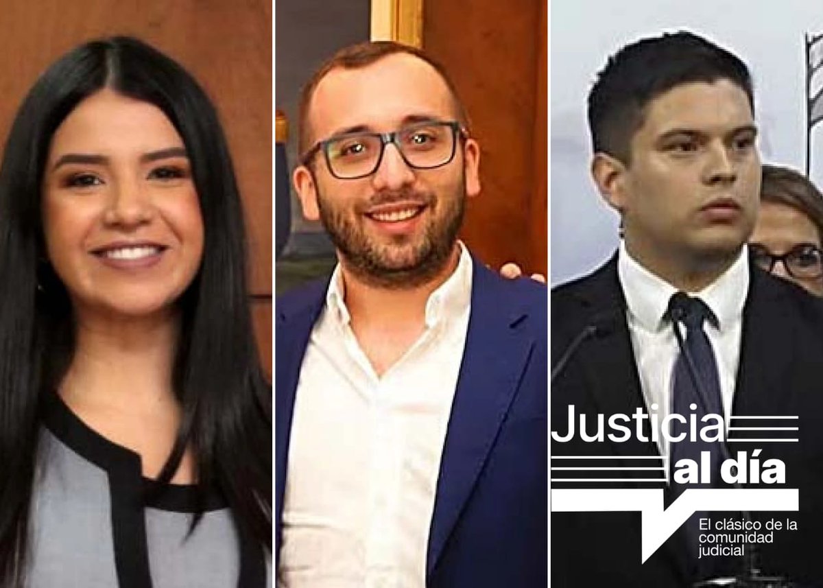 robertoperezpy's tweet photo. ☠️#MafiaDePagarés 

🔴Magnitud y gravedad de actuaciones de exujieres no son congruentes para suspensión condicional del procedimiento, dijo juez 

👨‍⚖️El juez de Delitos Económicos, Rodrigo Estigarribia, se opuso a la suspensión condicional del procedimiento para los exujieres Audrey Jazmín Galeano Mora, Alfredo René Benítez Cabrera y Nicolás Antonio Antonio Tillería, implicados en esquema mafioso de pagarés. 

✍️Con lo resuelto por el magistrado, remitió los autos al Fiscal General del Estado para acusar o ratificar el requerimiento planteado por los fiscales Belinda Bobadilla, Jorge Arce y Leonardi Guerrero.