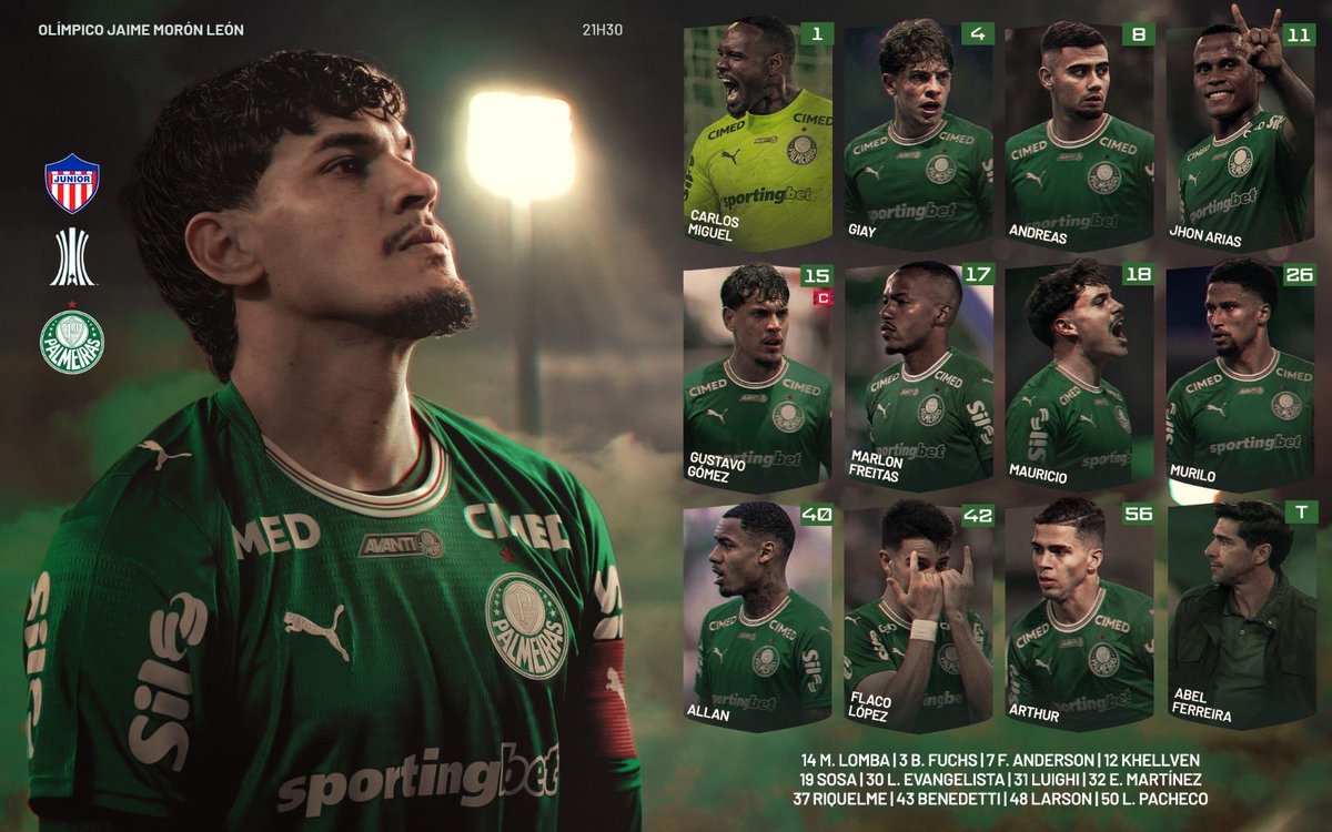FMLPALMEIRAS's tweet photo. ESTAMOS PRONTOS PRA ESTREIA NA LIBERTADORES! 📋💚 https://t.co/HZ1sDMw95X