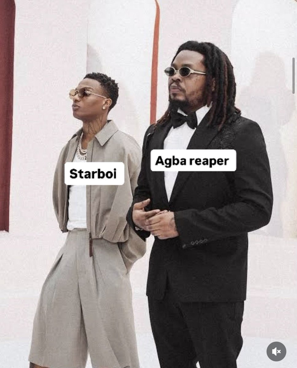 Agba reaper think say na too they famzy wizkid 🤣😂🤣🤣or clinch wizkid up and down, 🤦🤦🤦 still wizkid never ft you before or add you for any of his collabo or album 🤣😂🤣werey be like wizkid bouncer,  upon all the whole famzing and clinching of wizkid, he still choose am EP