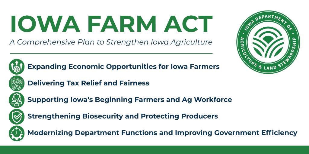 MikeNaigIA's tweet image. Thank you to members of the Iowa House for their strong support of the Iowa Farm Act. Our bill passed on a bipartisan vote of 81-8!

A big step forward for Iowa farmers, rural communities, and our ag economy #IowaAg #ialegis
