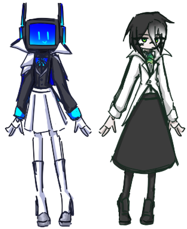 💚 electric / cyanide ✰ voca-p debut! 🩵 tweet media