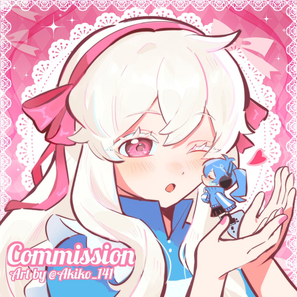 🩵Akiko🩵 vgen comms tweet media