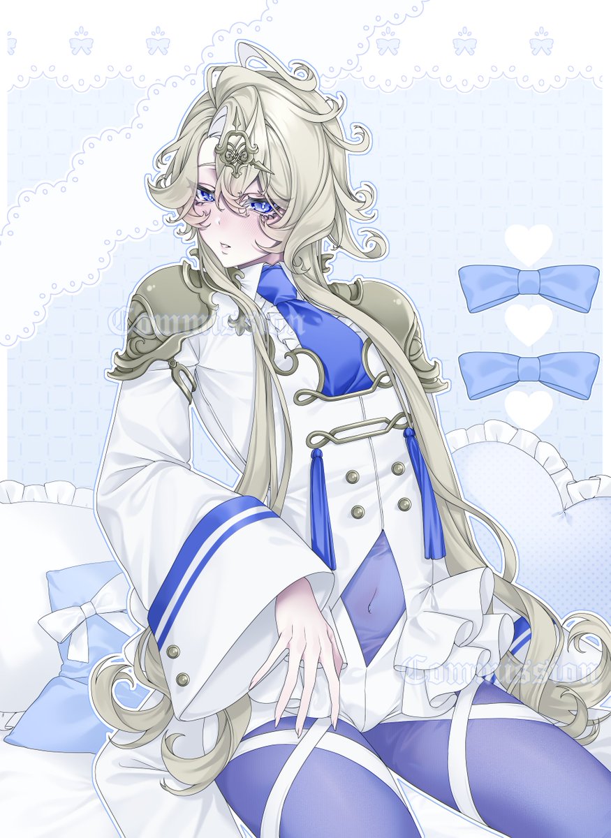 Halfbody commission💙