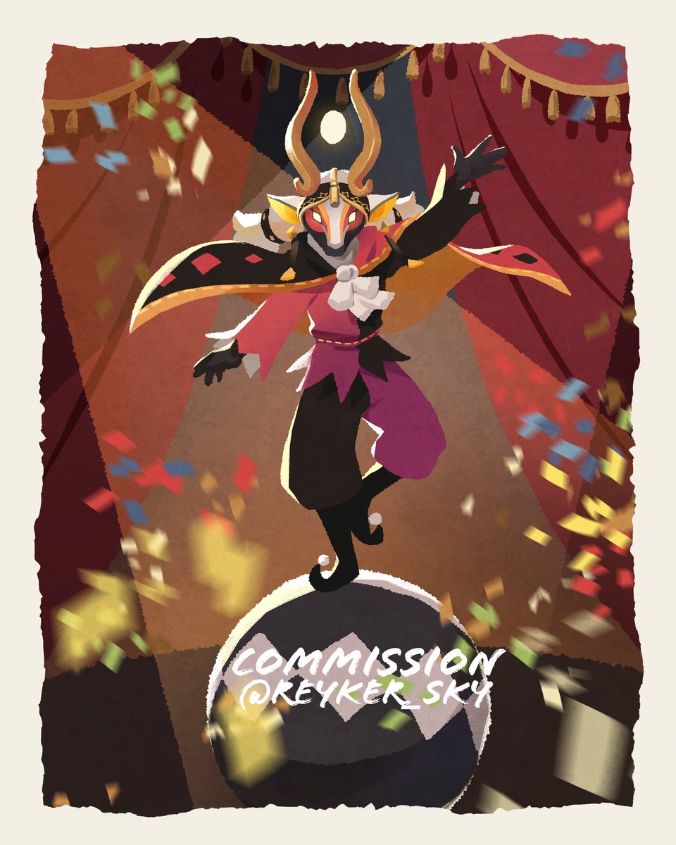 reyker_sky's tweet image. Season of Carnival 🎉🎪🎠 
Commission 

#thatskygame #skycotl