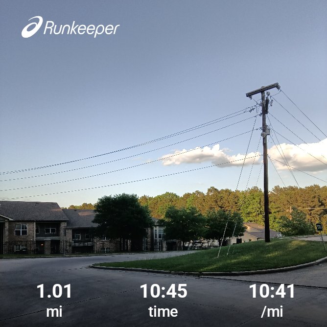 Wednesday evening cardio! 🏃🏽‍♂️