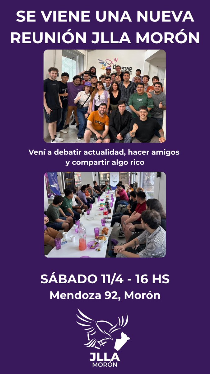 Juventud La Libertad Avanza Morón tweet media