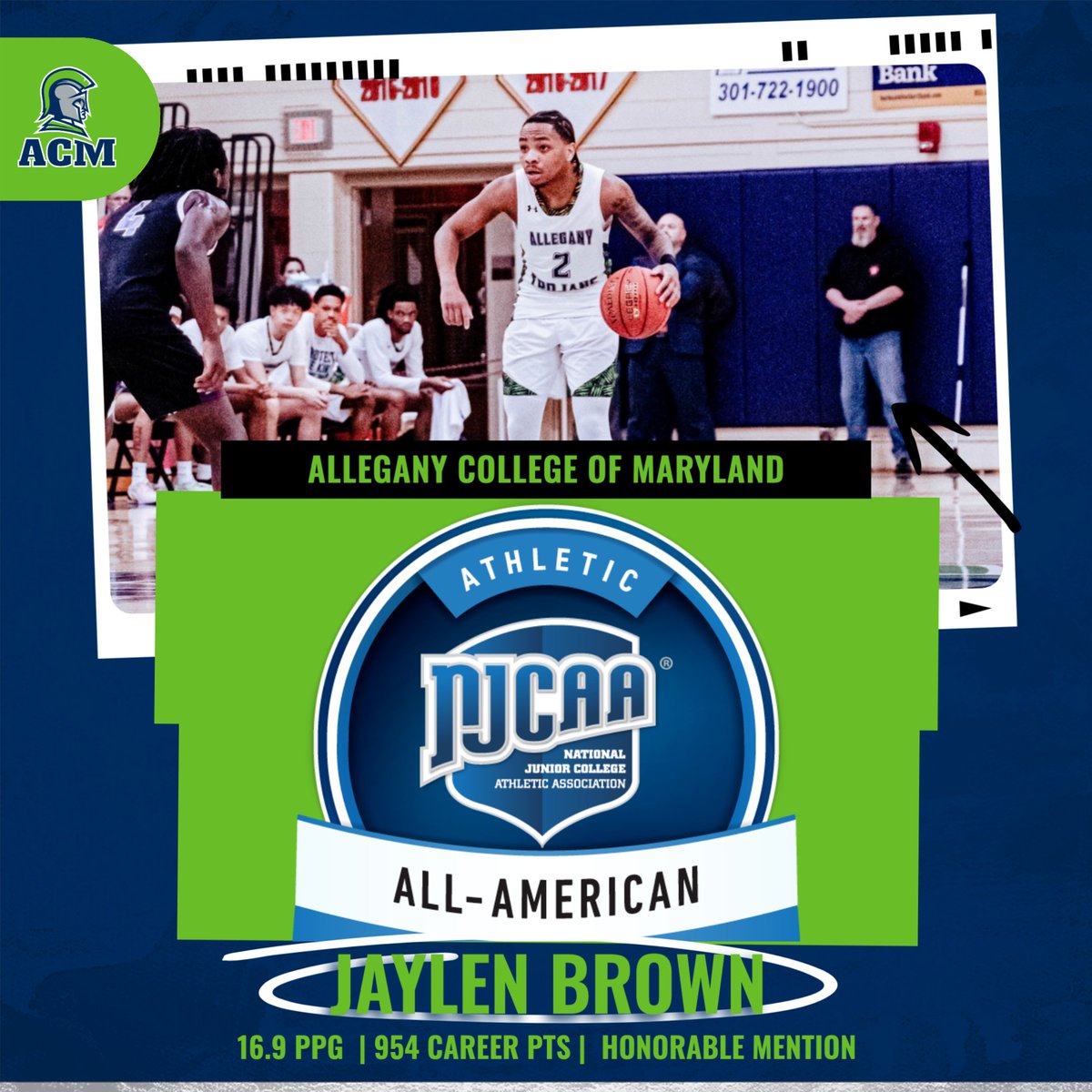 ACMTrojans's tweet photo. 📊 THE NUMBERS DON’T LIE 📊

• 954 career points
• 16.9 PPG (2025–26)
• 54.3% FG | 49.0% 3PT
• NJCAA D‑I All-American Honorable Mention

Jaylen Brown leaves ACM as one of the most efficient scorers and toughest competitors to wear a Trojan jersey.

@IamJaylenBrown_ https://t.co/FEXfpS4T4q