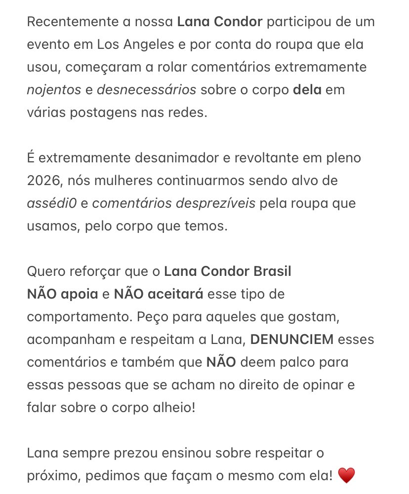 Lana Condor Brasil | Fa account tweet media