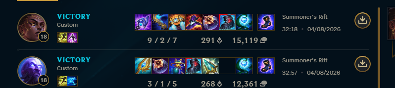 PhyMiniLol's tweet photo. 2-0 vs WU. Another day, another set of Ryze Mel. On to Maryville, the goats of NACL on Friday. https://t.co/FEod31AB9R