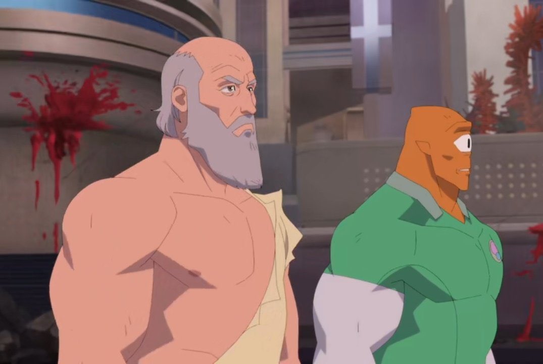 sleei70's tweet photo. That nigga was hidding all that muscle #invincible https://t.co/ag86sWi5RF