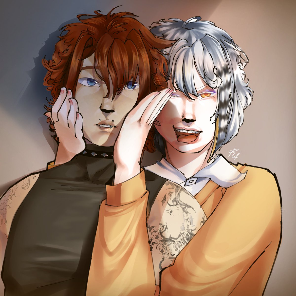 RuiLittleBat's tweet photo. #artchallenge draw your favorite characters as the second pic! https://t.co/TYrz2ZpsfO
