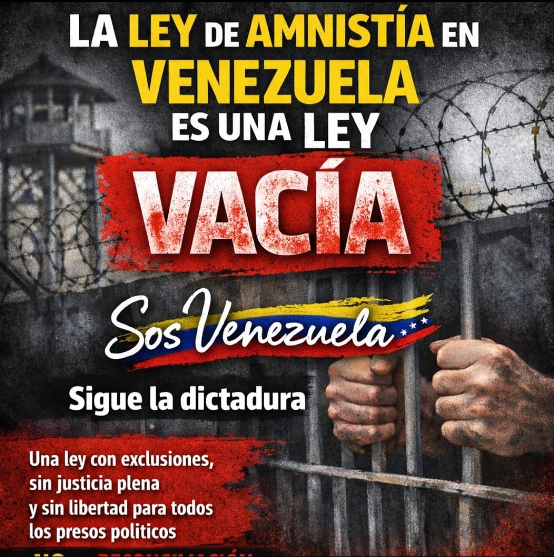dexcyrosal's tweet photo. Justicia y Libertad, es mucha la maldad que viven los presos políticos y sus familiares en nuestra #Venezuela 
Todos deben ser liberados Civiles y Militares SOS
@POTUS 
@SecRubio 
@ScottforFlorida 
@MaElviraSalazar 
@jmhumire 
@AsstSecStateCA 
@DeputySecState
@usembassyve https://t.co/vgRjjXRIc2