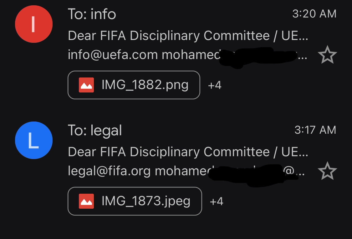 song_mohamed1's tweet photo. Official complaint
#ChampionsLeague #FIFAcom  #FCBarcelona https://t.co/bVxm6SWokL