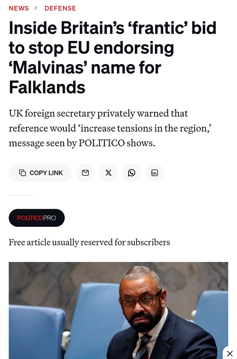 A casi la mitad de los británicos (46% según YouGov) no le molestaría que las Malvinas fueran argentinas. El inglés informado está más preocupado por su economía y califica el mantenimiento del archipiélago como "injustificable" y un "delirio de imperio" costoso.