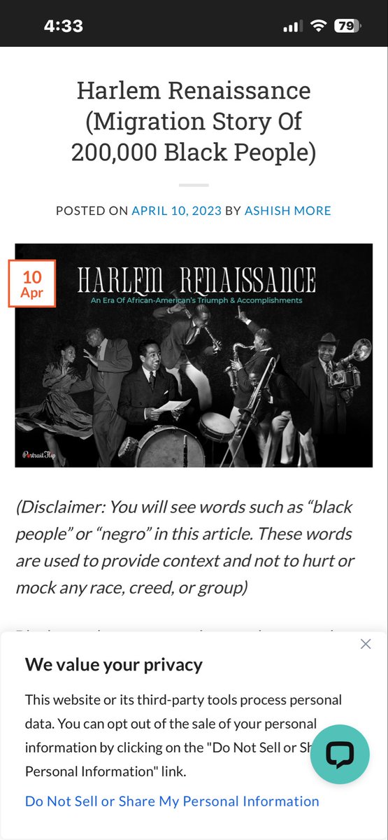 MiddleMan24's tweet photo. @IsedLoveTho @arthurwatkins The Harlem Renaissance was a vibrant flowering of Foundational BlackAmerican literature, art, music, and culture in the 1920s and 1930s, centered in Harlem, New York. Known as the "New Negro Movement," it emerged from the Great Migration… https://t.co/ve9SS9MbCr