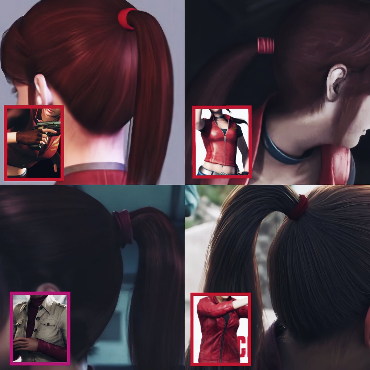 claire redfield fashion tweet media
