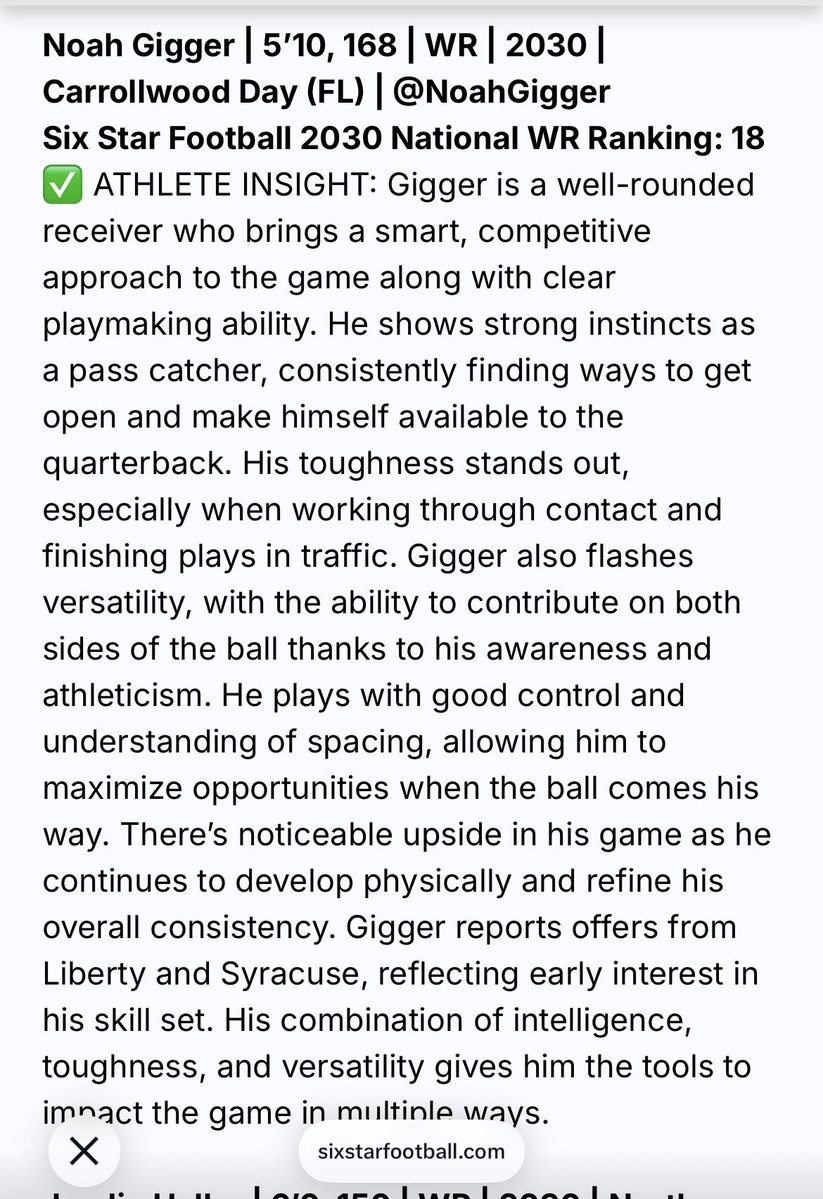 Noah Gigger tweet media