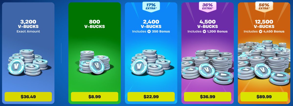 _Ch0ck_'s tweet photo. @Fortnite listen that's cool and all @Fortnite but how in the hell do these prices make any sense? I would love to buy the phineas and ferb bundle but why am I paying the same price for 1000 vbucks less?? https://t.co/gnoPAwL6Ge