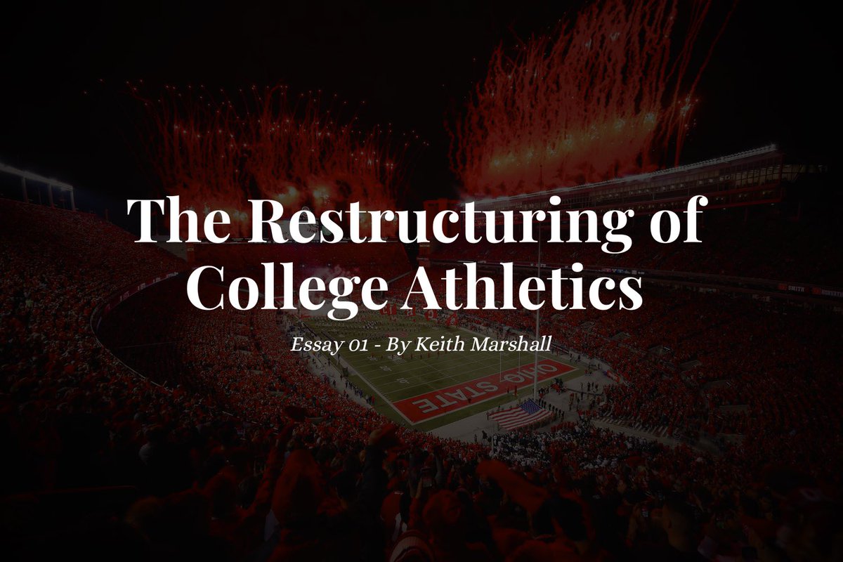 Truthh4's tweet photo. For better or worse. The “amateur” fallacy in college athletics is dead and gone. 

Power dynamics have shifted. The role
of leadership has changed. It’ll be interesting to see which programs innovate and which get left behind. 

Adapt or die. READ MORE: https://t.co/MziXSoeoCb https://t.co/ehV82PtFgy