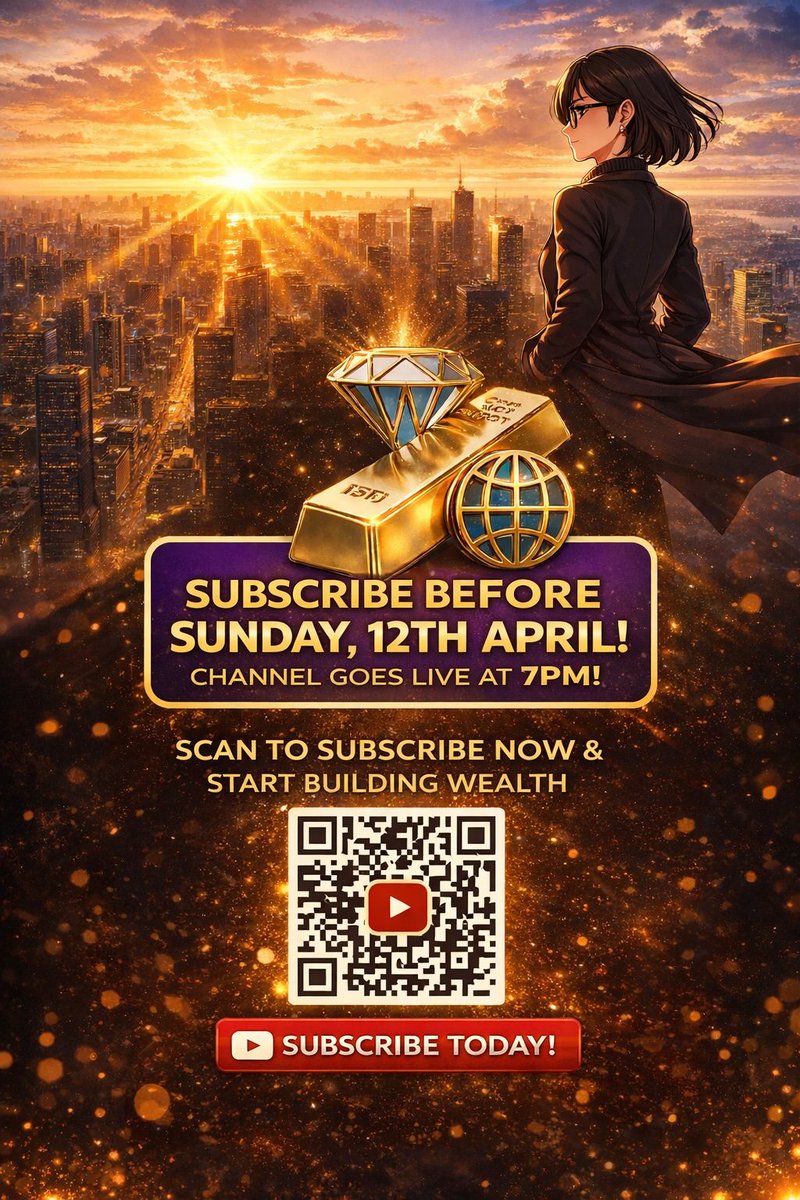 samuelbabs's tweet photo. CHANNEL Going LIVE on Sunday 12th April by 7pm

SUBSCRIBE NOW

https://t.co/nNBNTRGxjK

#AssetEmpire #FinancialEducation #BusinessStrategies #FinancialIntelligence #CashFlow #PassiveIncomeIdeas https://t.co/Pg10mgtJJD