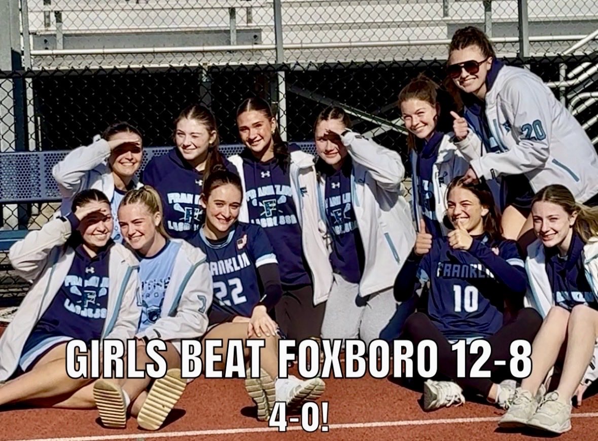 FranklinHSLax's tweet photo. The Franklin girls team is great this season, on and off the field. They came by to support the boys prior to winning their own game. https://t.co/Yh7ePSt5HZ