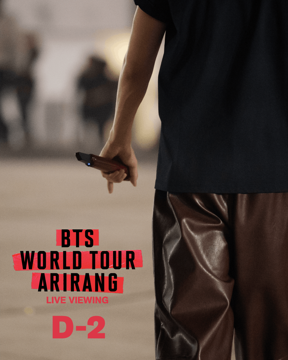BTS WORLD TOUR 'ARIRANG' LIVE VIEWING IN GOYANG D-2
📅 LIVE VIEWING from GOYANG: Apr.11
📅 LIVE VIEWING from TOKYO: Apr.18 
🎟️ btsliveviewing.com

#BTS #방탄소년단 #BTS_WORLDTOUR_ARIRANG
#BTS_WORLDTOUR_ARIRANG_LIVEVIEWING