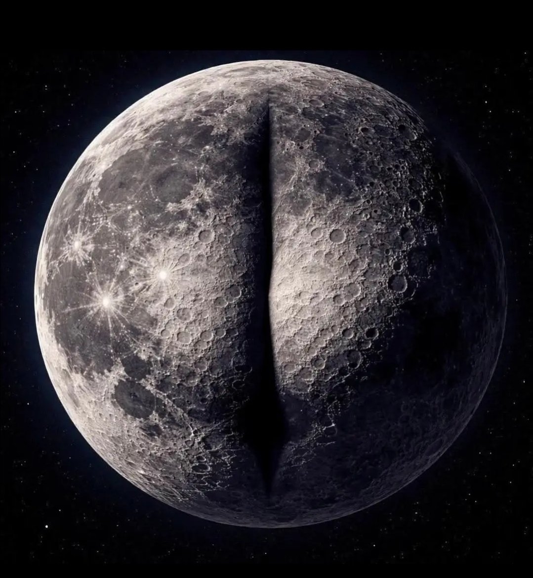 SnoopVonPoop's tweet photo. Stunning!!! 

Brand new photo from Artemis II while near the darkside of the moon! https://t.co/EolJPIlnHD