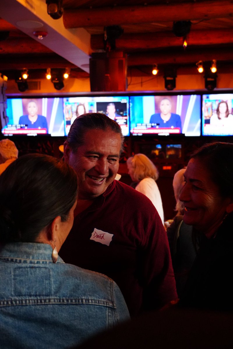 DebHaalandNM's tweet image. It was great to join New Mexicans at Drinking Liberally last night to share my plan to deliver stronger schools, affordable living, accessible healthcare, and safer communities for New Mexico.

Thank you so much Carrie Marsh for organizing and Boxcar for hosting us!