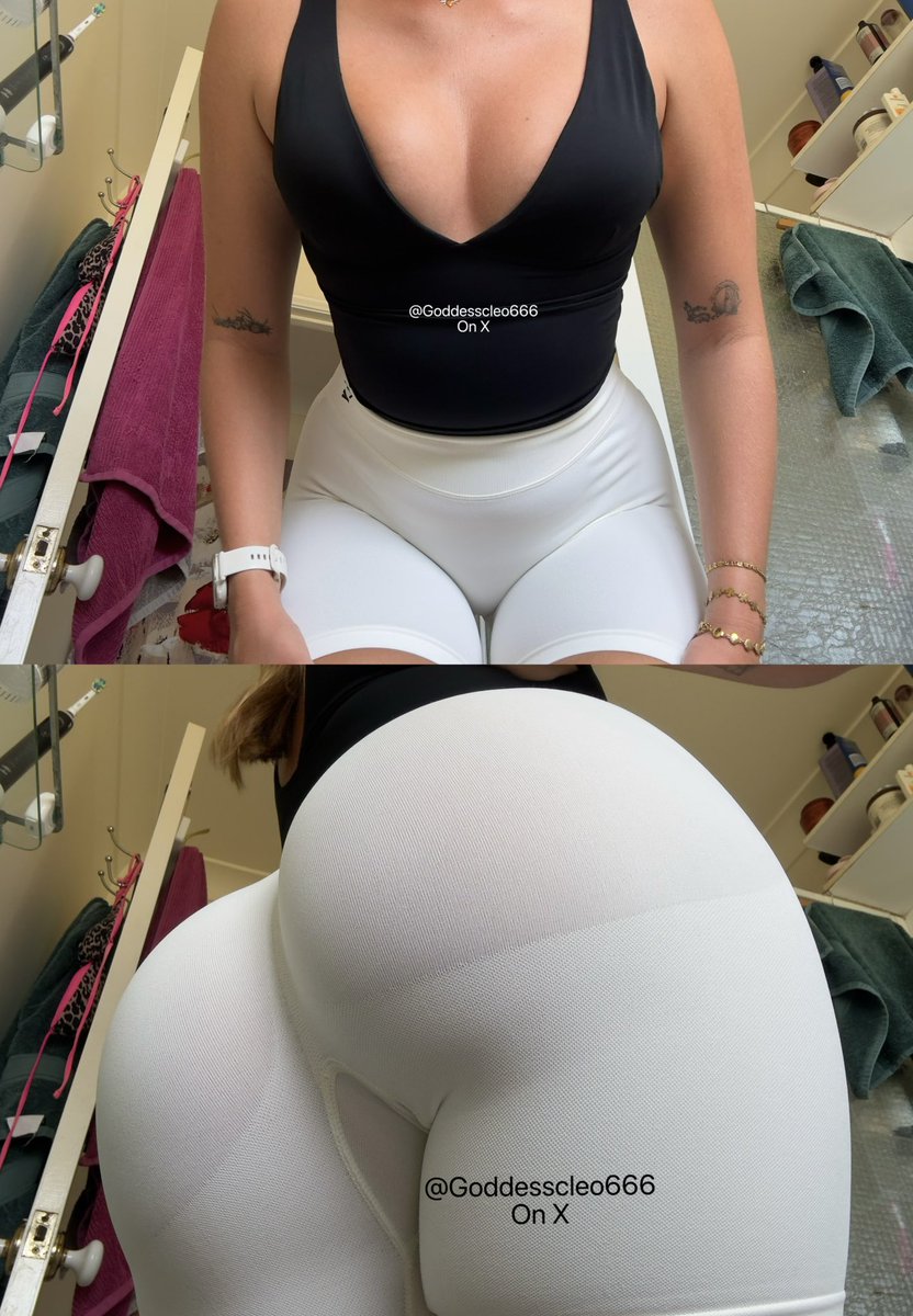 goddesscleo666's tweet photo. Rumour has it my body was built just to financially f*ck you. 

Believe the rumour because it’s true. 

This gym outfit is going to cause new and old subs to approach. https://t.co/d4bQaBL8Iy