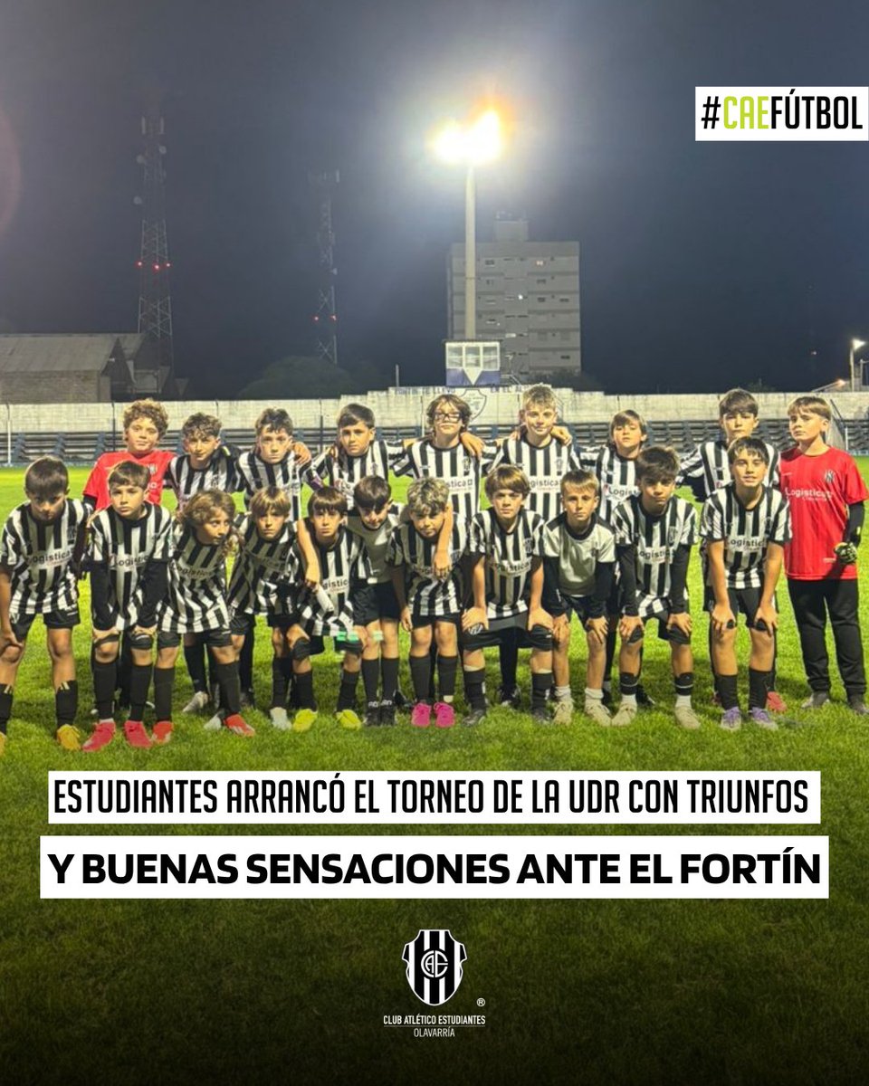 rosin_core's tweet photo. #CAEFÚTBOL Estudiantes arrancó el torneo de la UDR con triunfos y buenas sensaciones ante El Fortín

https://t.co/NtKCeMvBZL https://t.co/TBlHR0hoTM
