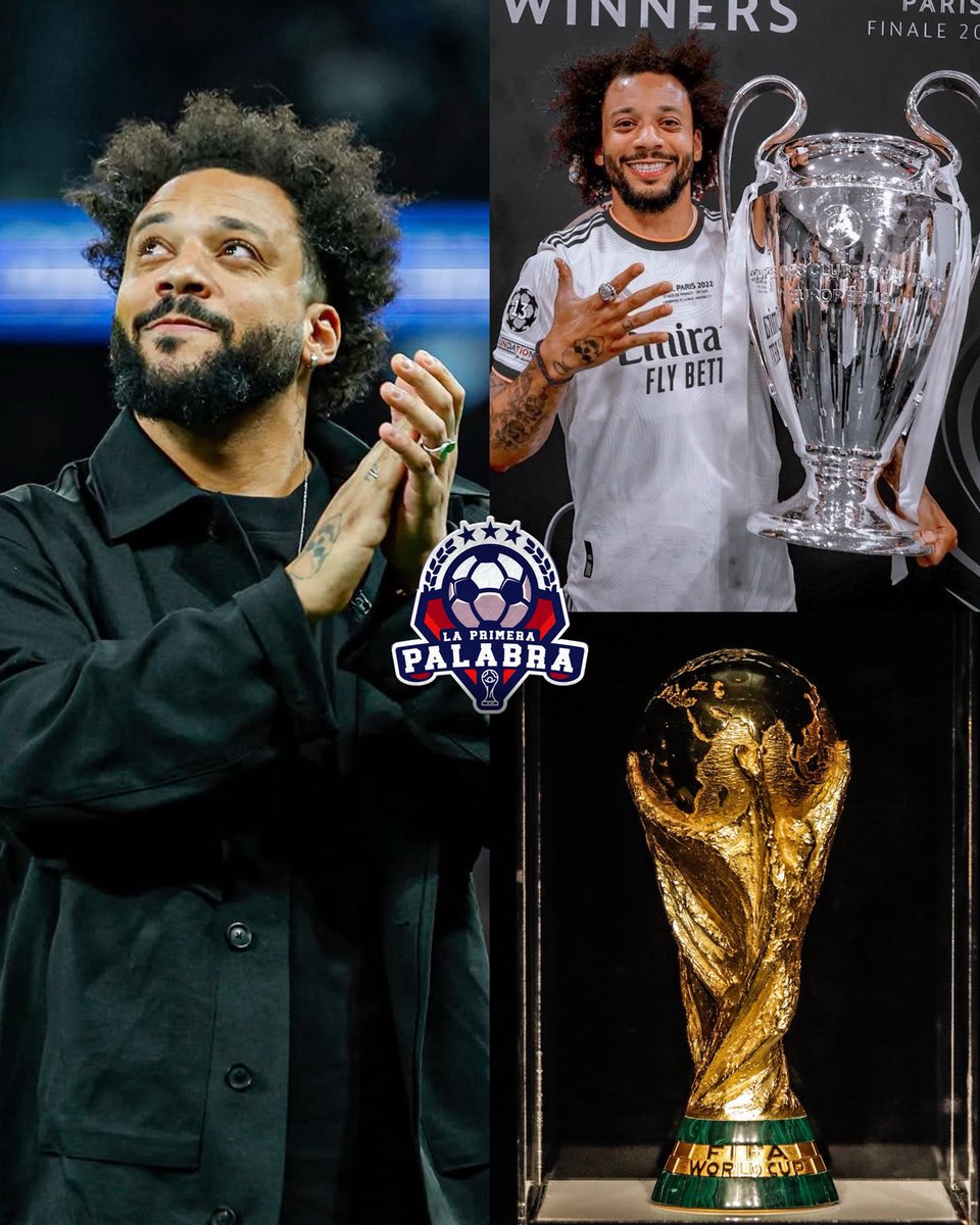 ¡¡EL MUNDIAL ES INCOMPARABLE!! 🤯🇧🇷

"¿Si cambiaria las 5 Champions con el Real Madrid por ganar el Mundial con Brasil? Te voy a ser sincero, si, las cambiaría, el mundial es incomparable"

- Marcelo.

𝗘𝗦 𝗟𝗢 𝗠𝗔́𝗦 𝗚𝗥𝗔𝗡𝗗𝗘 𝗤𝗨𝗘 𝗛𝗔𝗬 🏆🌎