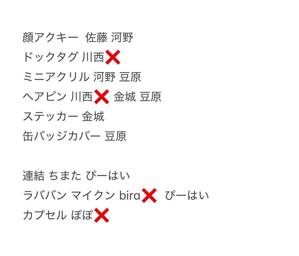 Tag0410fio's tweet photo. JO1 JO1DER SHOW 2026 永縁
カプセルトイ
 
譲:画像
 
求:與那城(顔アクキー優先)ヤヌカミ＞ちまた

本日東ド10:15までor開演前
お気軽にお声掛けください🙌
まとめてなど条件良い方優先します
 #JO1交換  #jo1譲  #jo1求 https://t.co/kyVWCtdPTQ